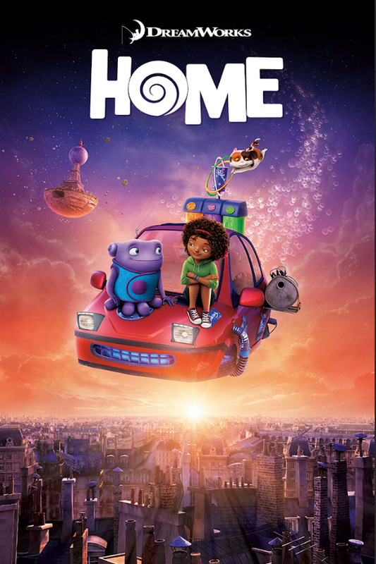 Home 2015 Movie Poster 24x36 | Animated Family Adventure | DreamWorks Animation