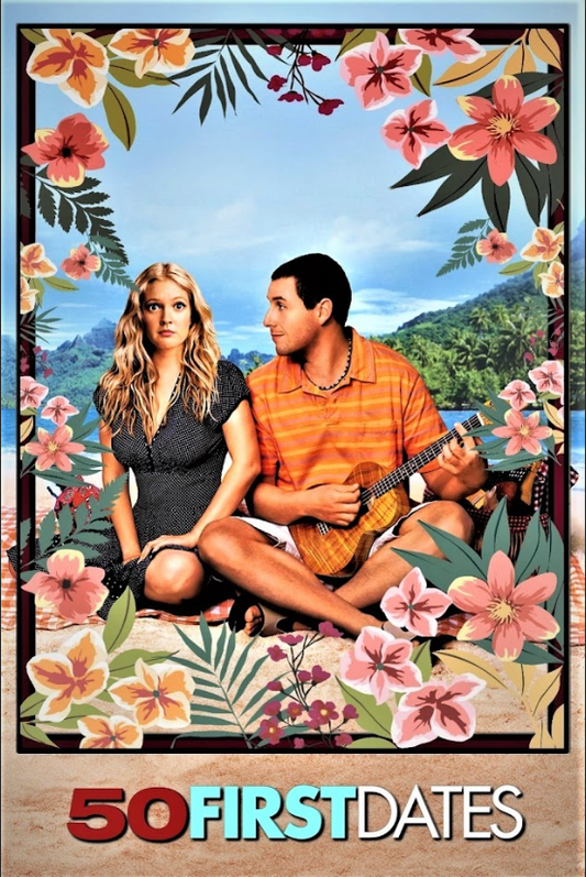 50 First Dates (2004) 24x36 Poster - Adam Sandler, Drew Barrymore - PosterFire.com