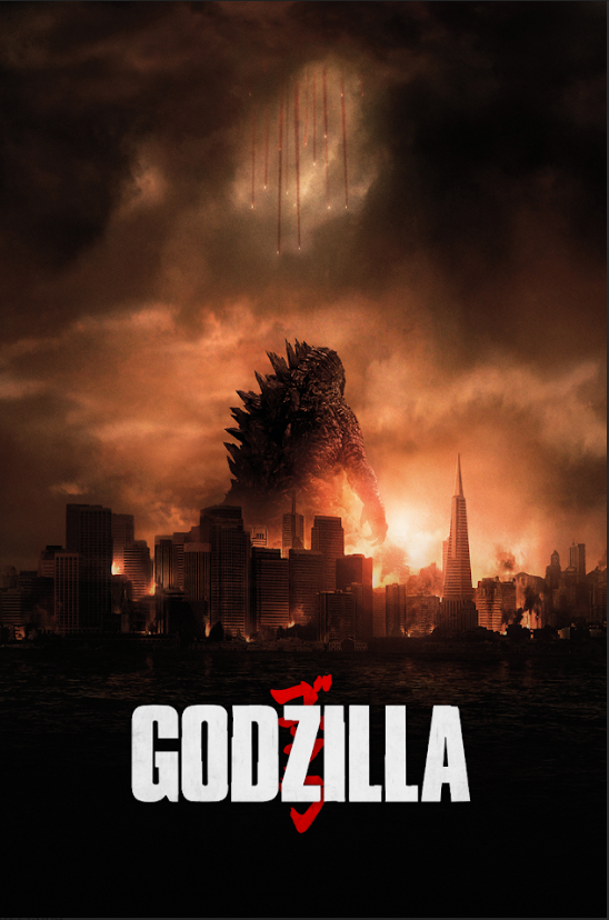 Godzilla (2014) Movie Poster 24x36 Epic Monster Movie, Kaiju Action, Legendary - PosterFire.com