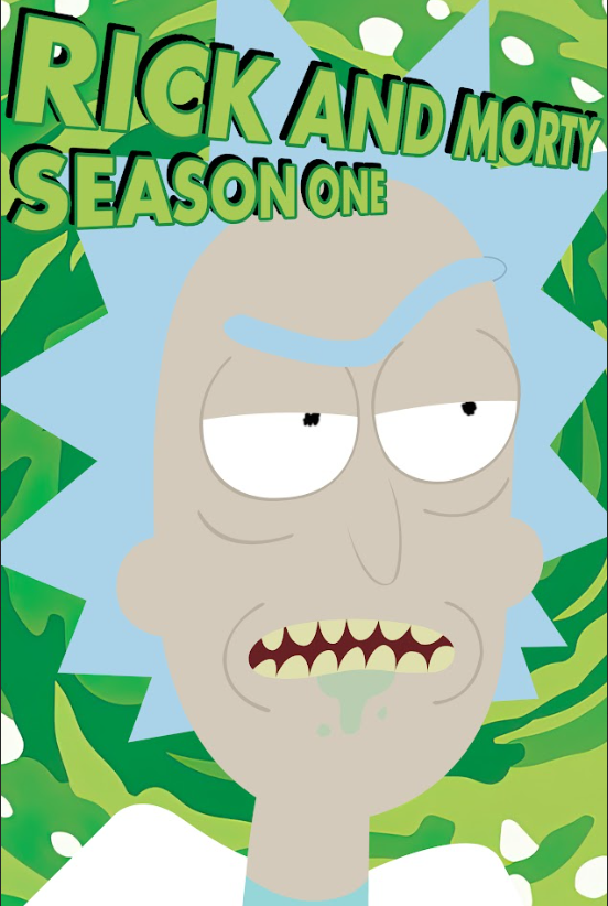 Rick and Morty Season 1 2013 Poster 24x36 - Animated Sci-Fi Comedy Cult Classic - PosterFire.com