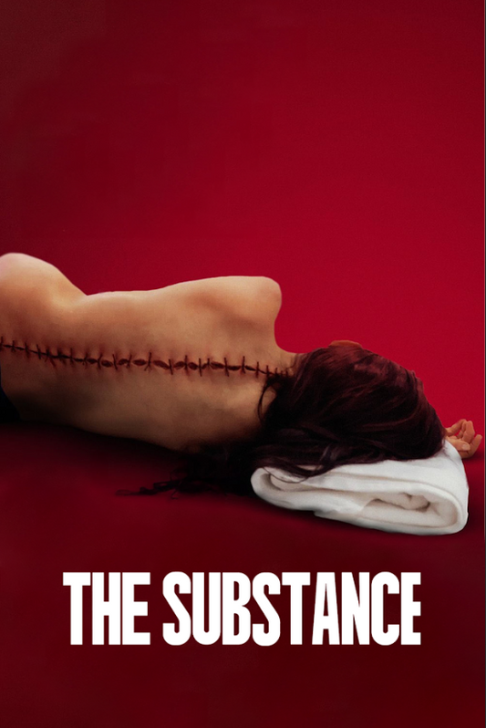 The Substance 2024 Movie Poster 24x36 Sci-Fi Thriller Mind-Bending Mystery - PosterFire.com