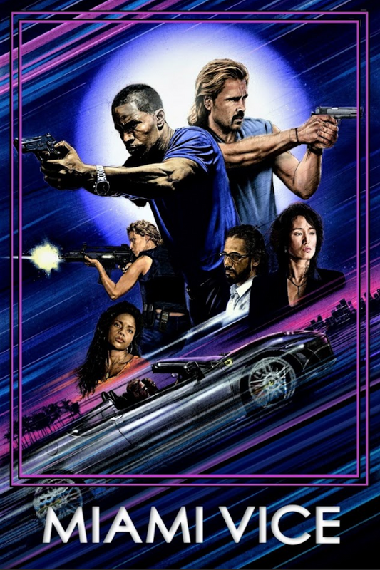 Miami Vice 2006 Poster 24x36 - Action Crime Thriller Colin Farrell Film Art - PosterFire.com