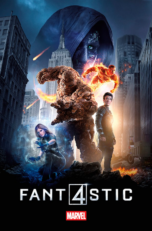 Fantastic Four (2015) 24x36 Movie Poster Marvel Superhero Action Adventure Art - PosterFire.com