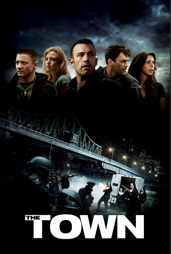 The Town 2010 Movie Poster 24x36 - Crime Drama Ben Affleck Robbery Thriller Susp - PosterFire.com