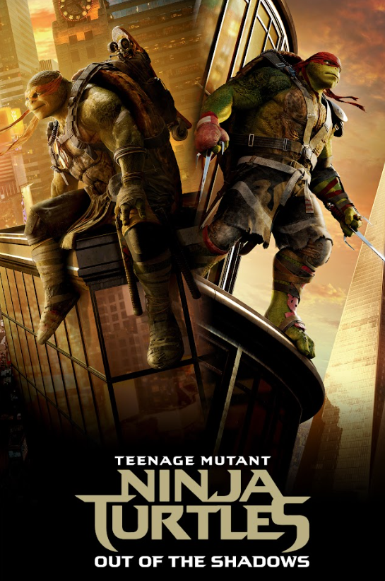 Teenage Mutant Ninja Turtles Out of the Shadows 2016 Poster 24x36 - Action