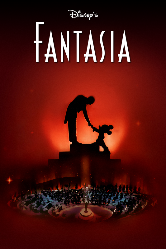 Fantasia (1940) Poster 24x36 - Classic Disney Animation Art Print