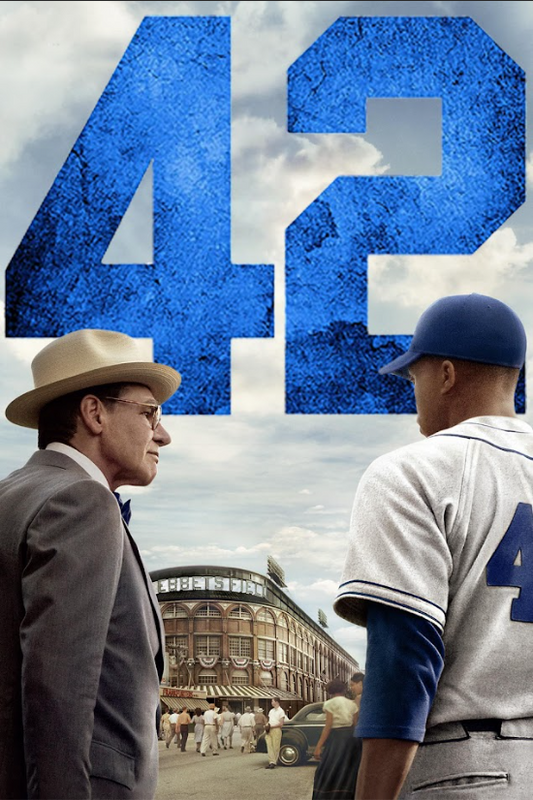 42 (2013) 24x36 Poster - Chadwick Boseman, Baseball Drama Poster - PosterFire.com