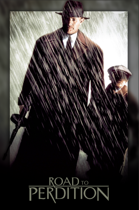 Road to Perdition 2002 Movie Poster 24x36 - Gritty Crime Drama Starring Tom Hank