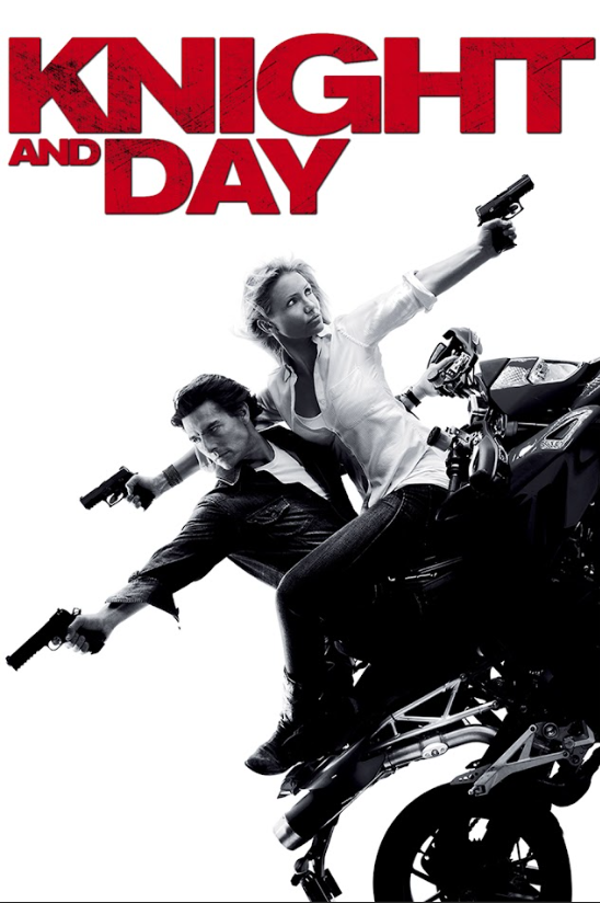 Knight and Day 2010 Poster 24x36 - Tom Cruise Cameron Diaz Action Comedy Spy - PosterFire.com