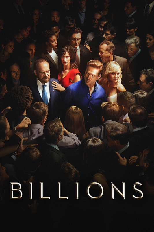 Billions (2016) Poster 24x36 – Gripping Financial Drama, Power and Greed Artwork - PosterFire.com