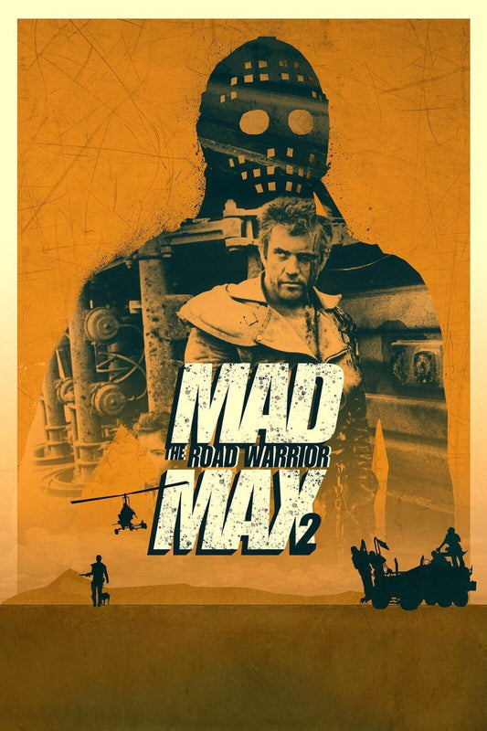 Mad Max 2 1981 24x36 Poster Classic Post-Apocalyptic Action Adventure Film - PosterFire.com