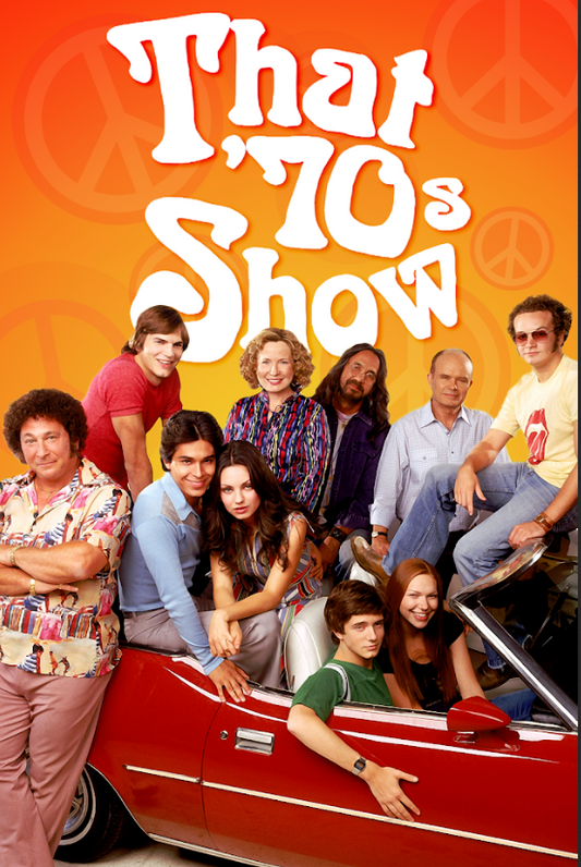 That '70s Show 1998 Poster 24x36 - Classic Sitcom Comedy TV Series Retro Fun