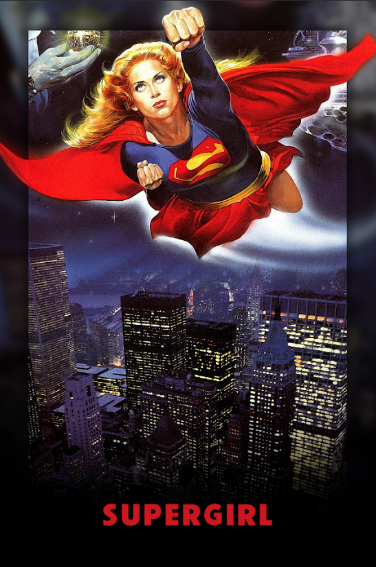 Supergirl (1984) 24x36 Movie Poster, Helen Slater, Classic Superhero Film, Rare - PosterFire.com